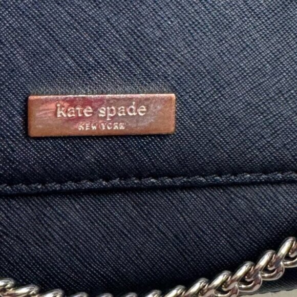 Kate Spade Greer Laurel Way Leather Crossbody Shoulder Convert Bag Chain Strap - Picture 11 of 16